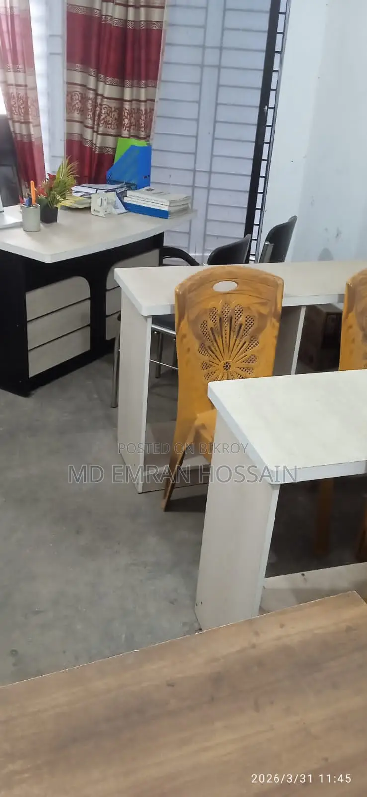 Furniture for a Small Coaching Center for Sale
