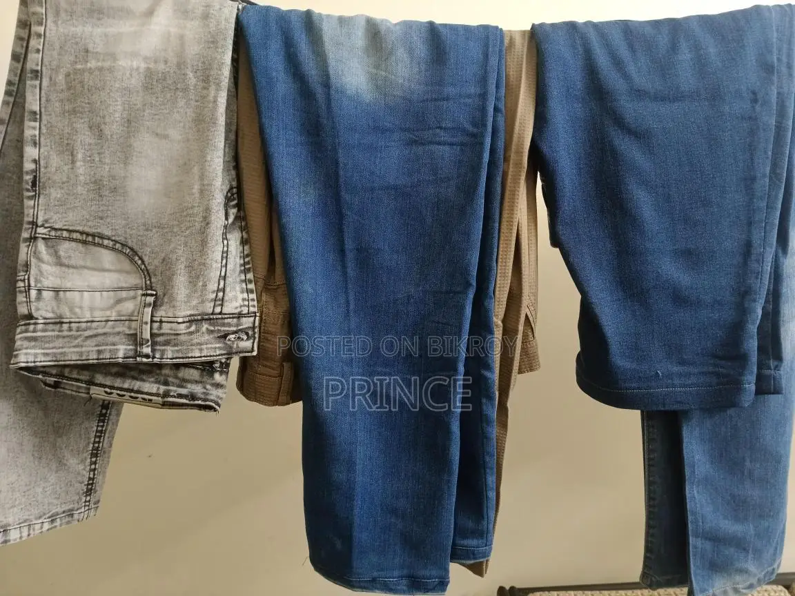 Jeans Gabardine Full Pants Export Quality