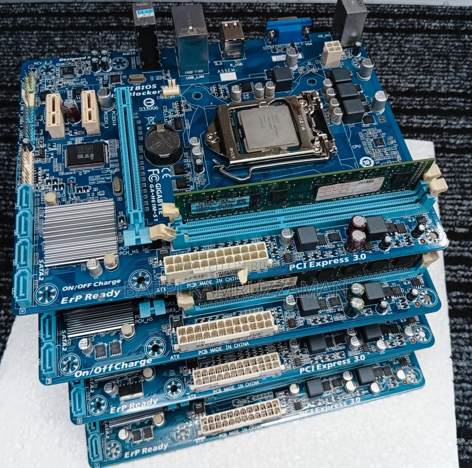 Mashallah, Now in Stock: Gigabyte H61M-S1 Motherboard