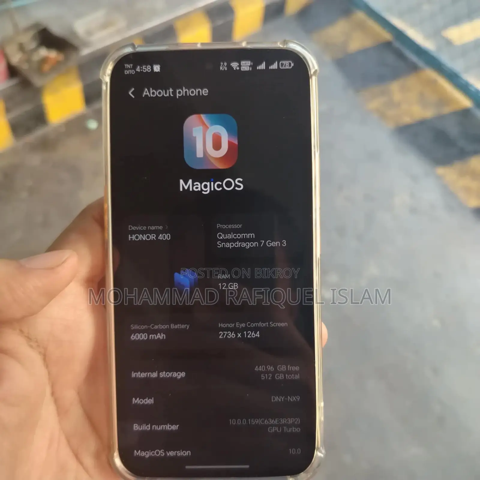 Honor 400 (Used)