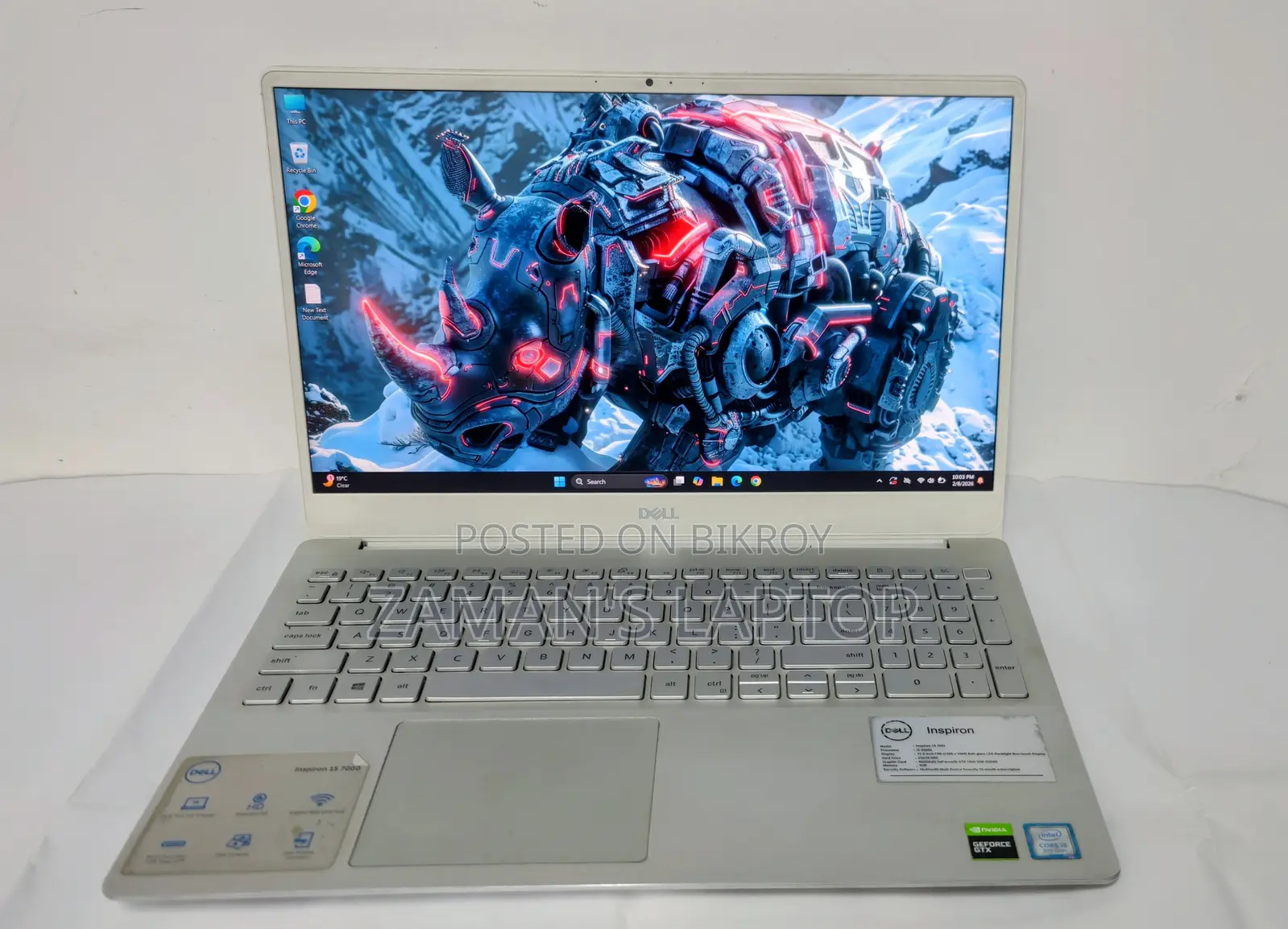 DELL Inspiron Gaming GTX1050 Core i5-9th Generation Backlit Slim Laptop