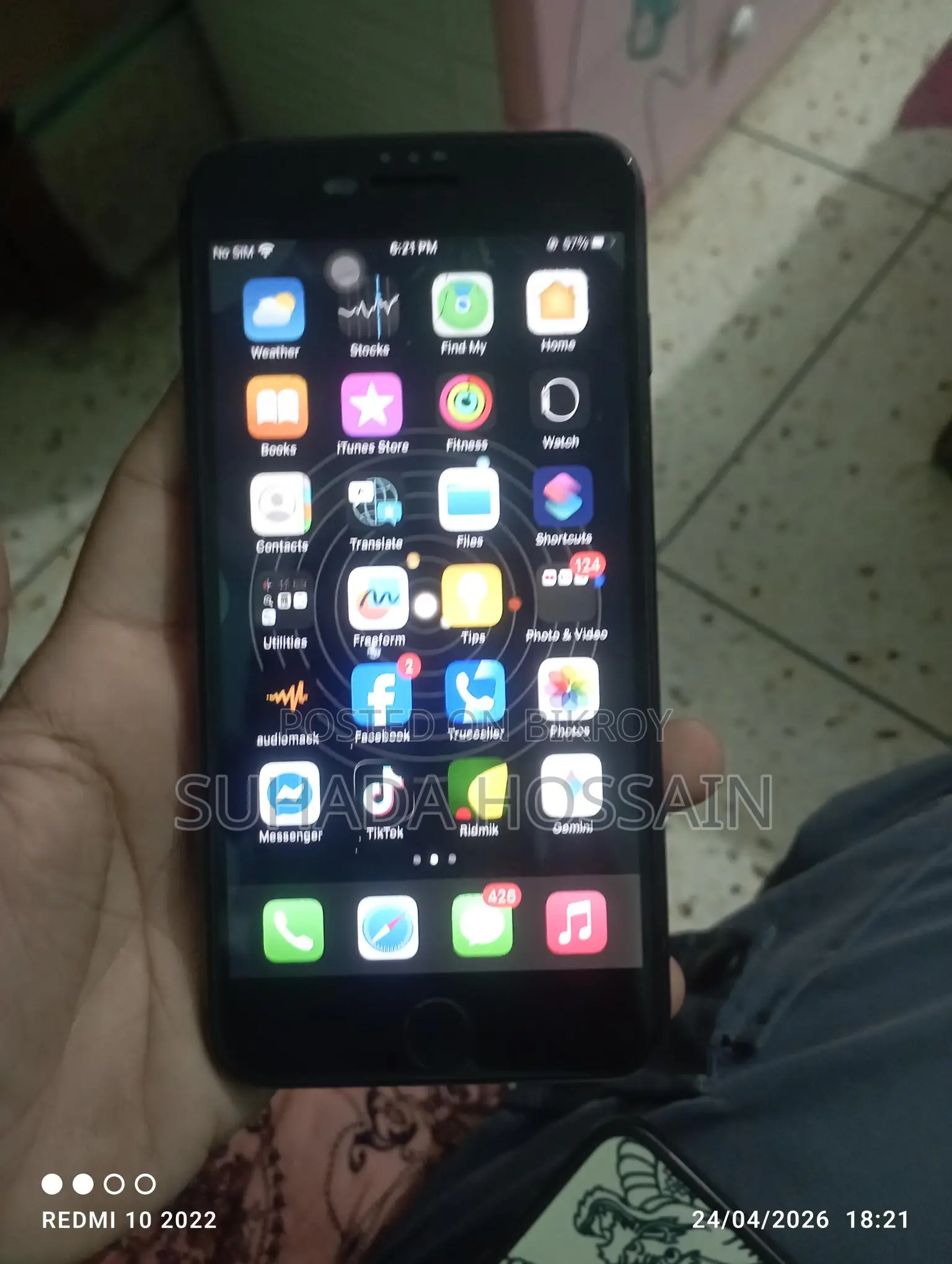 Apple iPhone 8 Plus . (Used)