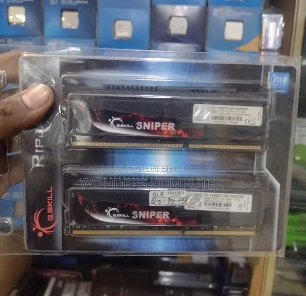 G.SKILL SNIPER 4GB DDR3 ডেস্কটপ র‍্যাম – নির্ভরযোগ্য পারফরম্যান্স
