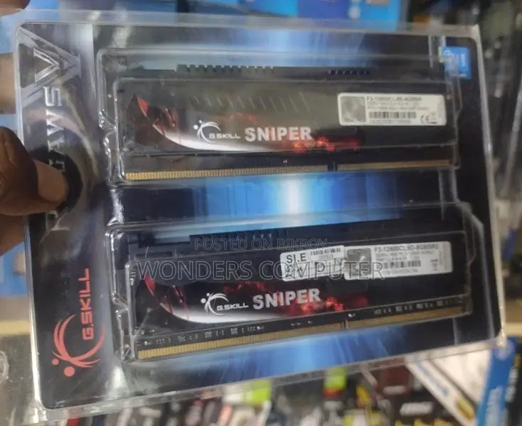 G.SKILL SNIPER 4GB DDR3 ডেস্কটপ র‍্যাম – নির্ভরযোগ্য পারফরম্যান্স