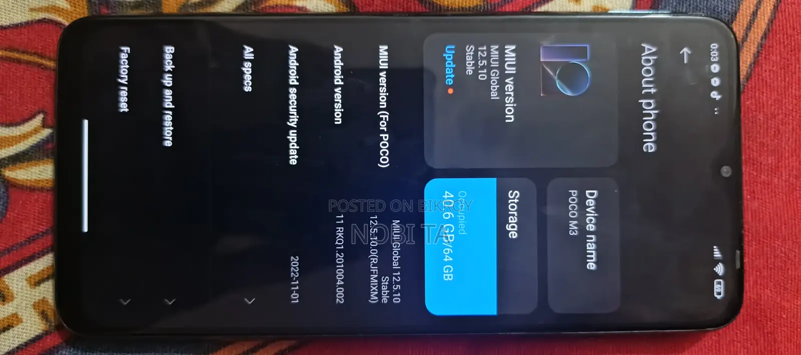 Xiaomi Poco M3 (Used)