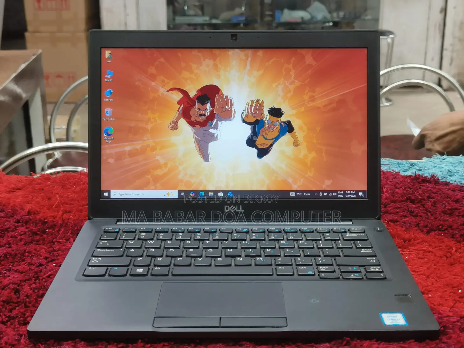 ডেল i7 ৮ম জেনারেশন ৮/২৫৬জিবি ১৩.৩” প্রিমিয়াম স্লিম ল্যাপটপ