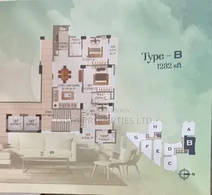 Under-construction flat for sale at 244, Moga Hazir Goli, Shantibagh, Malibagh, Dhaka
