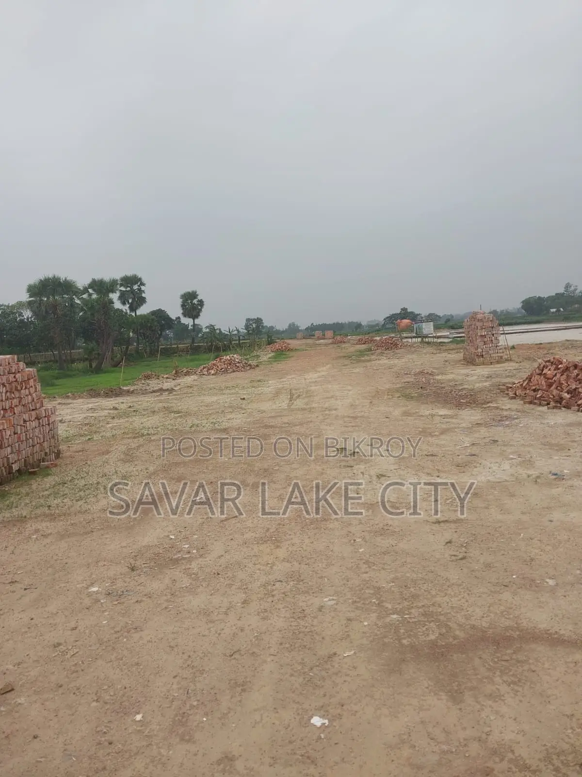 Ready commercial/residential plot for sale with 60-foot road