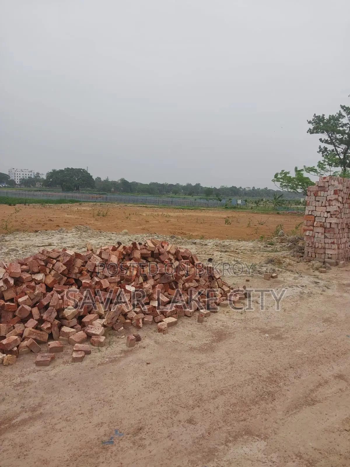 Ready commercial/residential plot for sale with 60-foot road