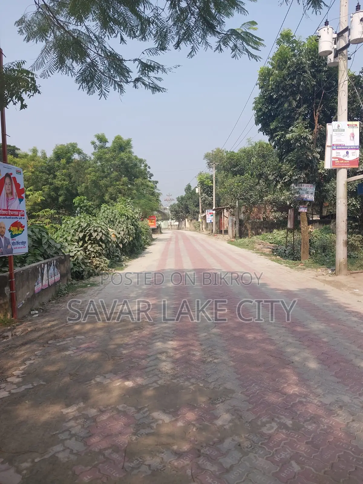 Ready commercial/residential plot for sale with 60-foot road