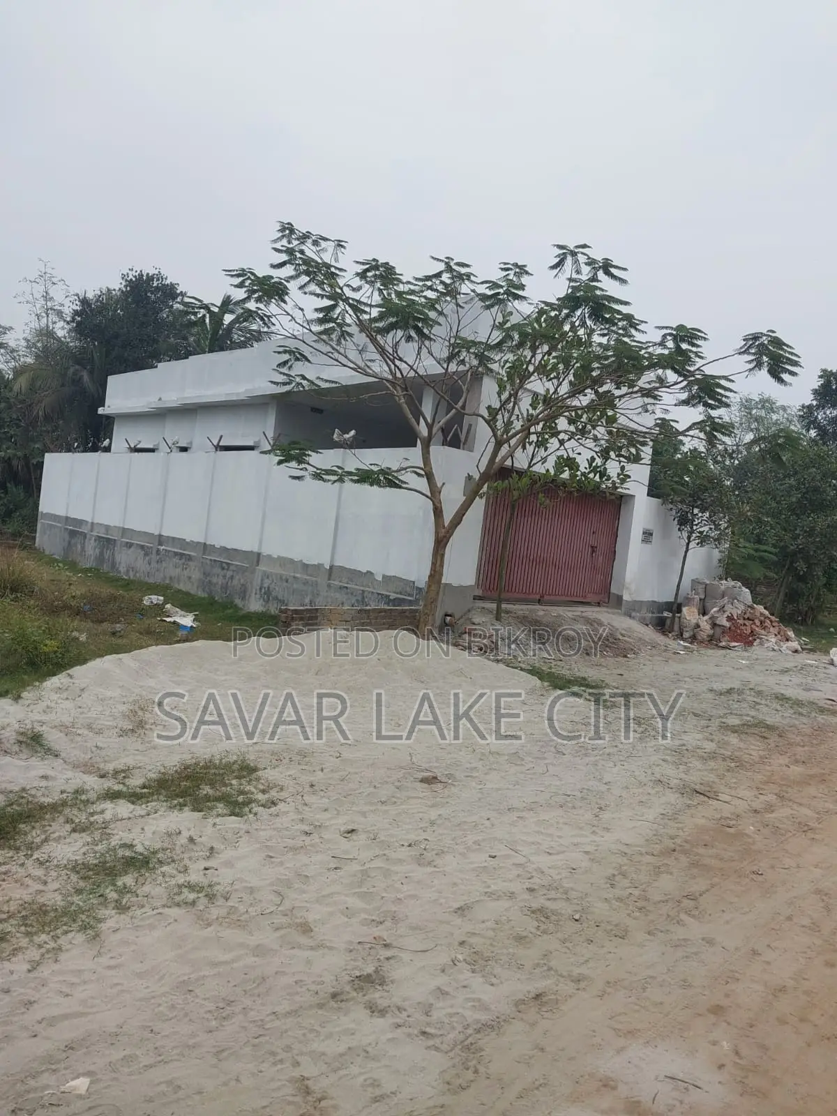 Ready commercial/residential plot for sale with 60-foot road