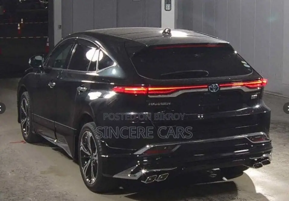 Toyota Harrier Z Brown Console 2021
