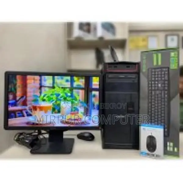 Core i3 4th Gen কম্পিউটার, সম্পূর্ণ নতুন LED 19", 8GB RAM, 1000GB HDD