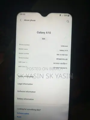 Samsung Galaxy A10 ` (Used)