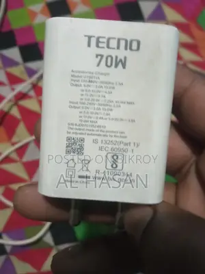 Tecno 70w Charger