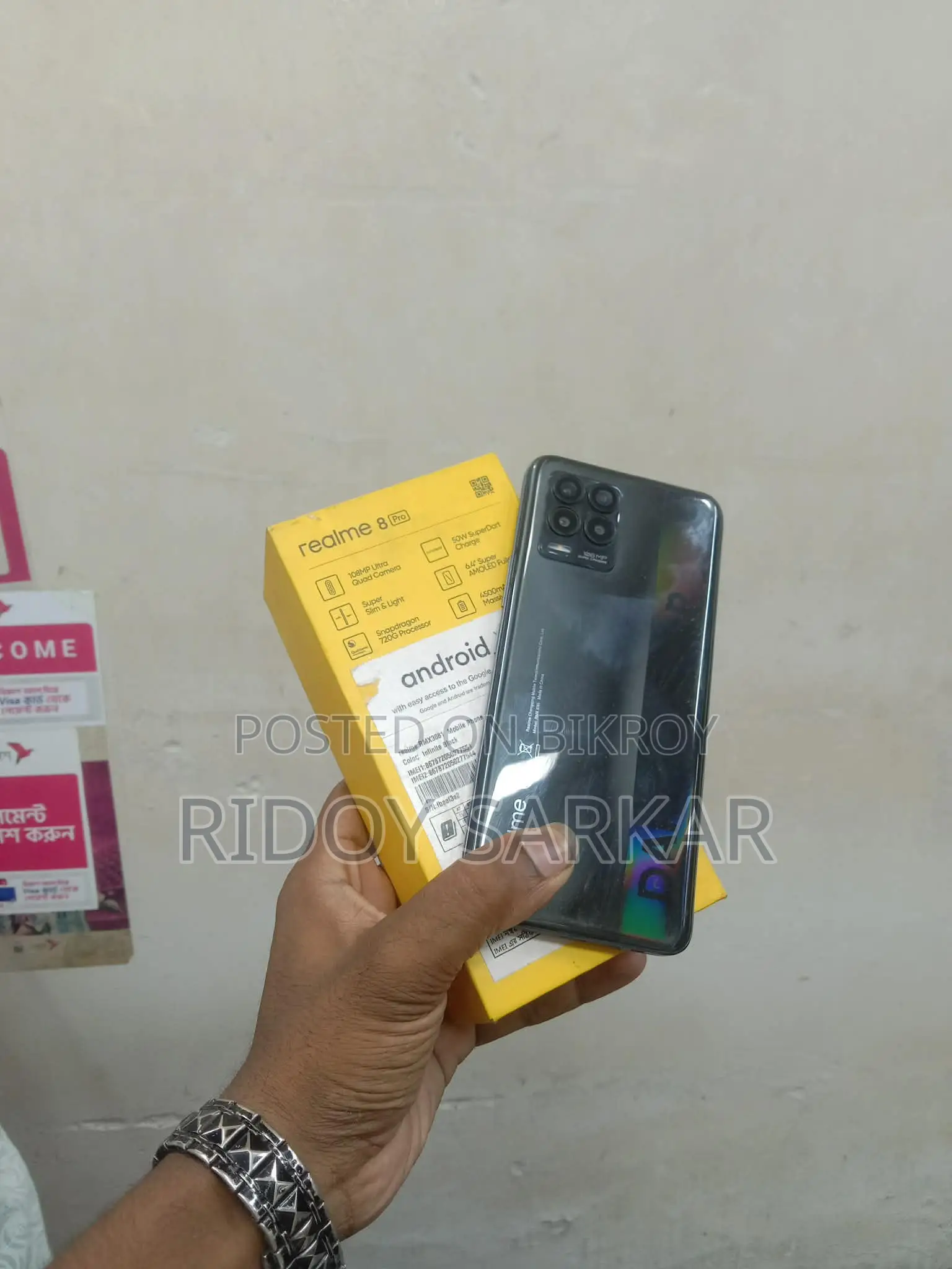 Realme 8 Pro . (Used)