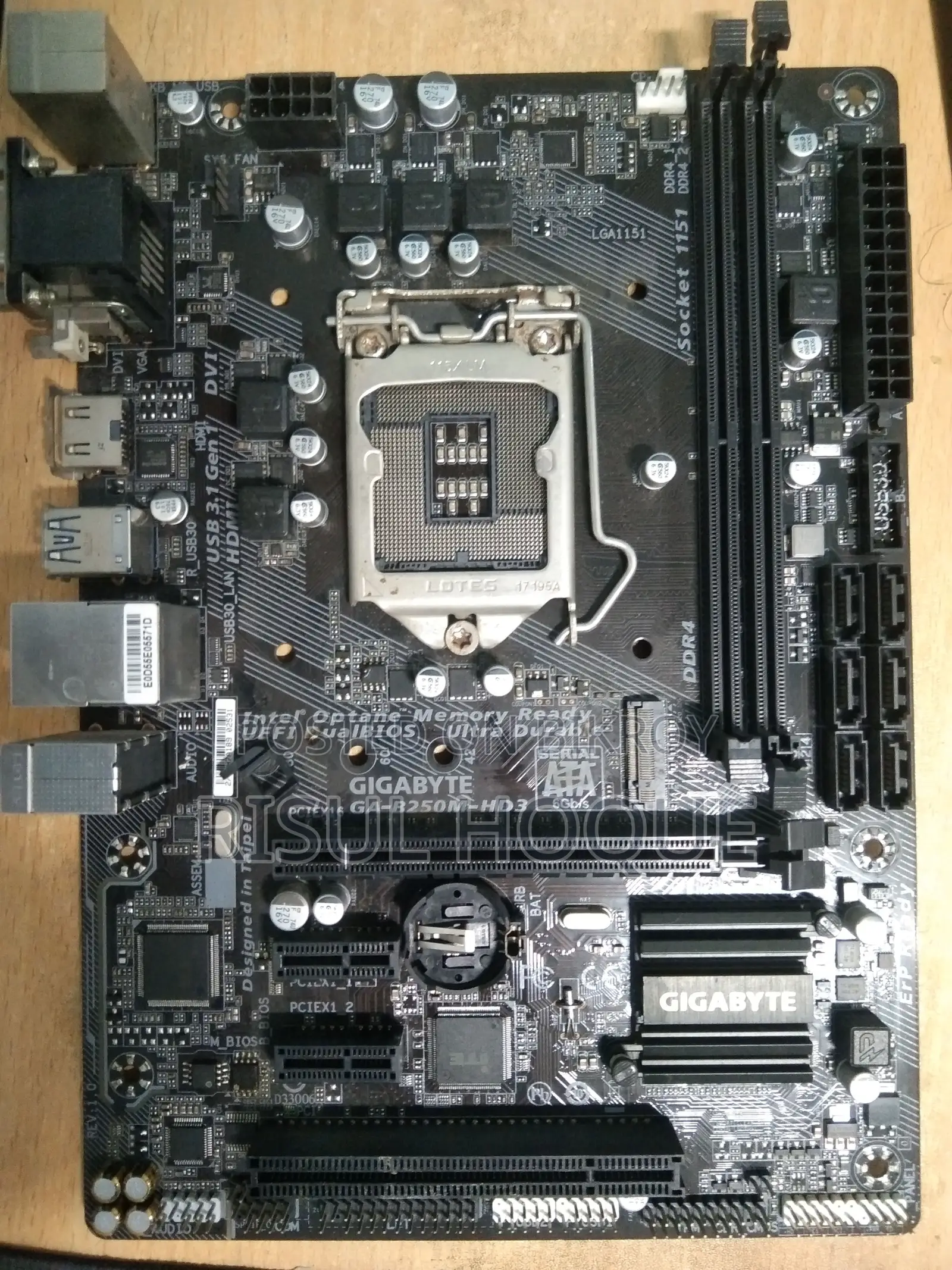 Gigabyte 41, 110, B 250m