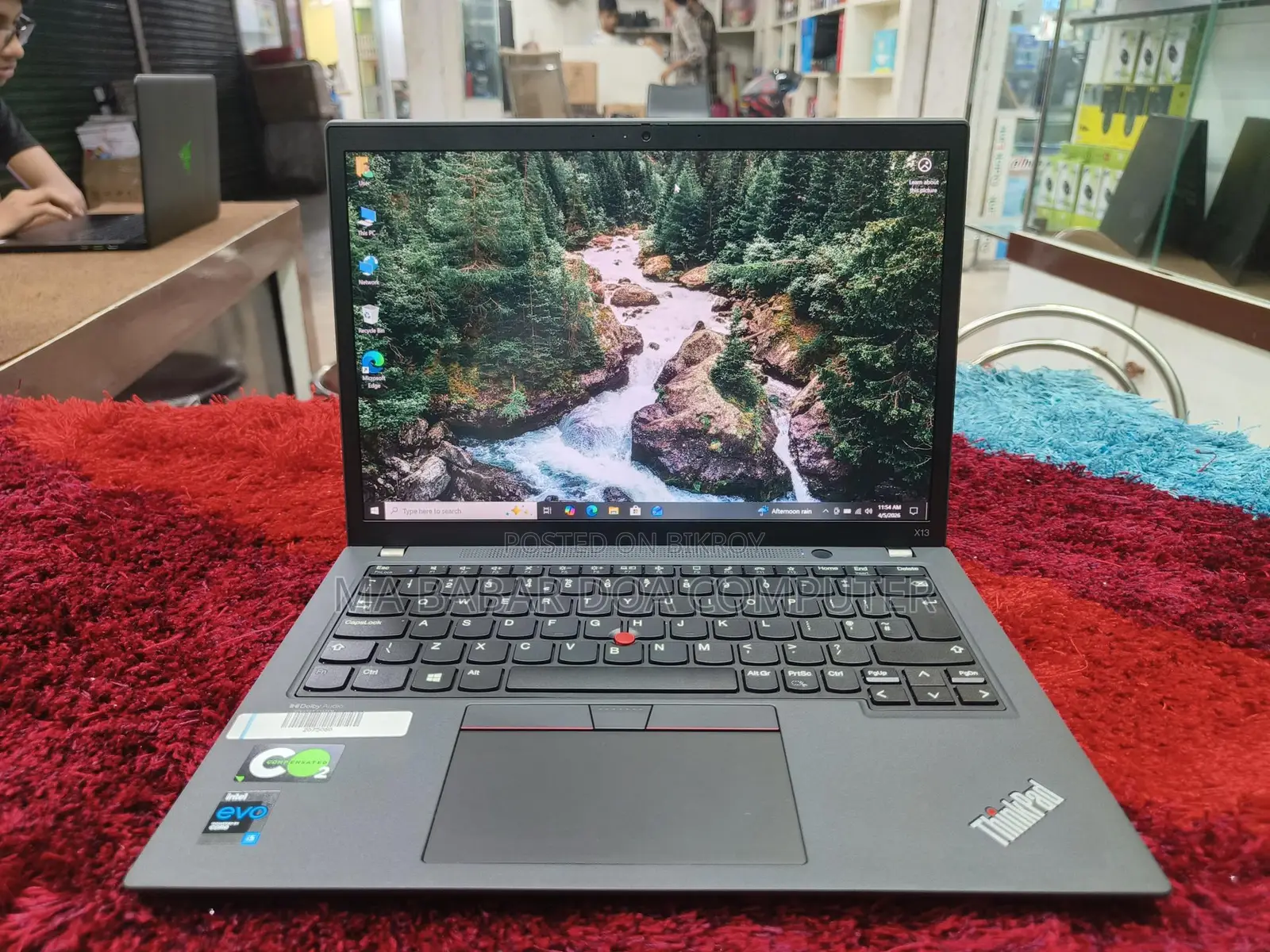 Lenovo ThinkPad X13 i5 11th Gen 16/256GB 13.3” FHD প্রিমিয়াম ল্যাপটপ