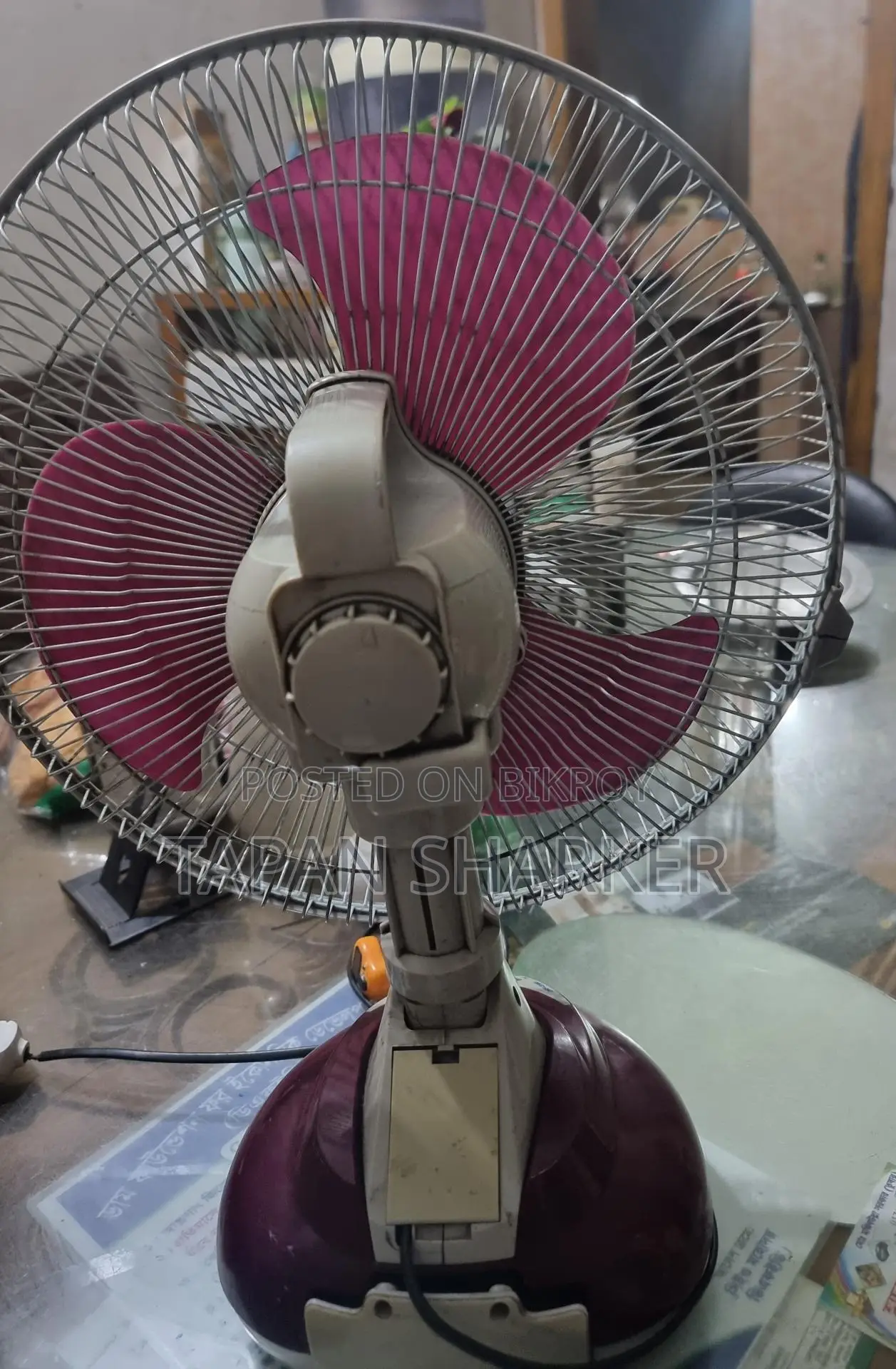 Rechargeable Fan