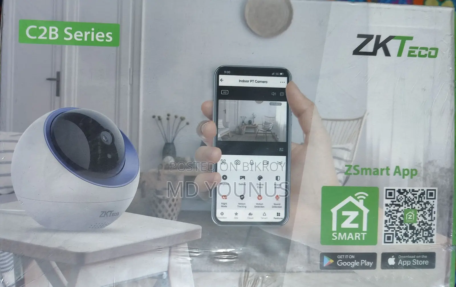 Zkteco C2b2 Wifi Camera