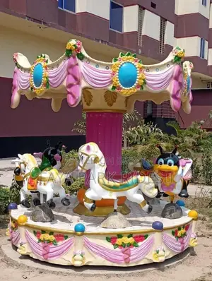মেরি গো রাউন্ড ডায়ামিটার: ৭ ফুট রিমোট কন্ট্রোল সহ