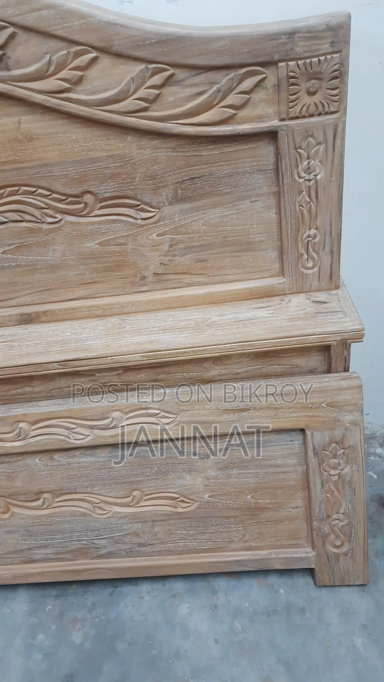 New Chittagong Teak Bed, 6/7