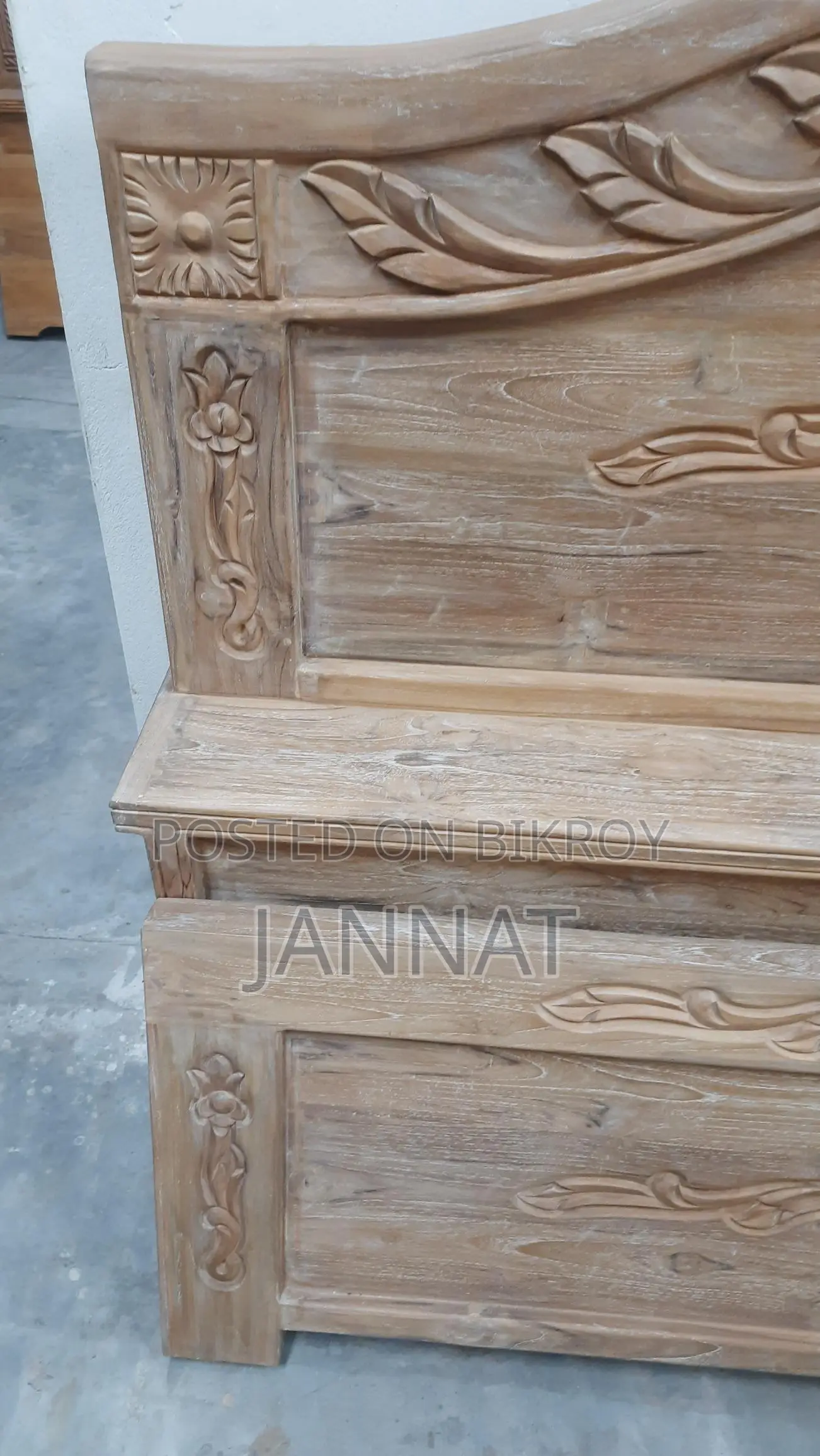 New Chittagong Teak Bed, 6/7