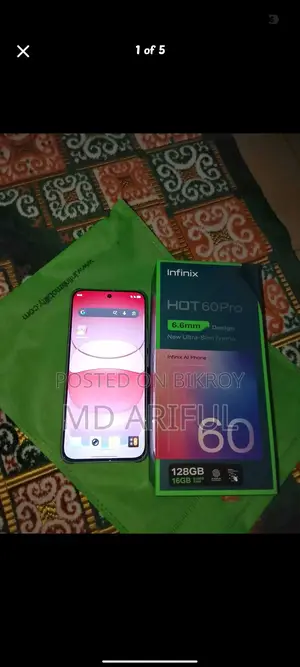 Infinix Hot 60 Pro Full Box 8/128 (Used)