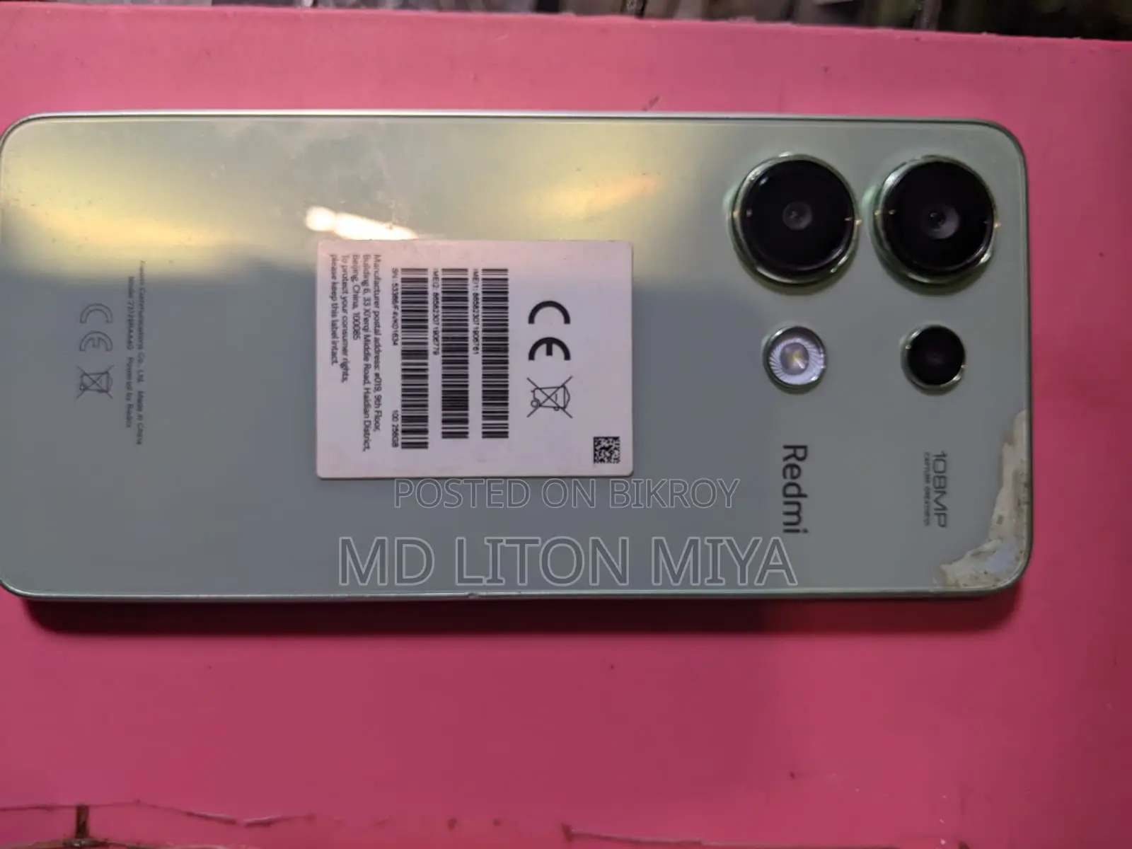 Xiaomi Redmi Note 13 . (Used)