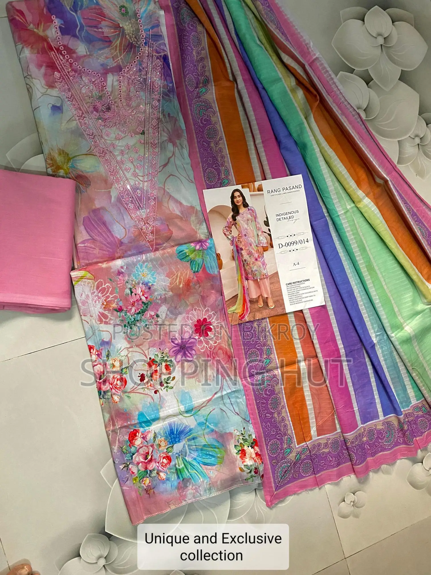 Fixed Price Premium Pakistani Three-Piece