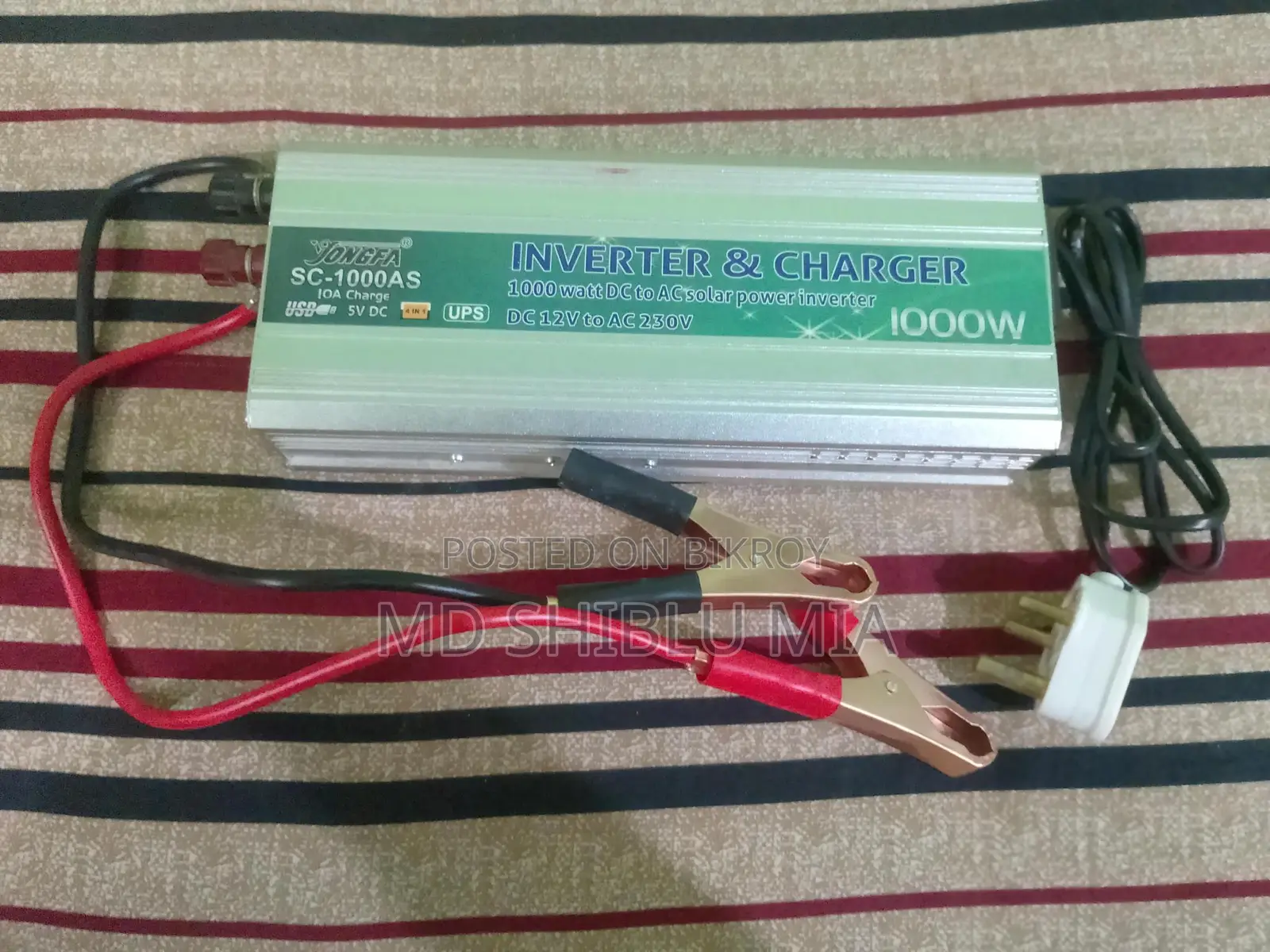 Jongfa Inverter & Charger 1000w