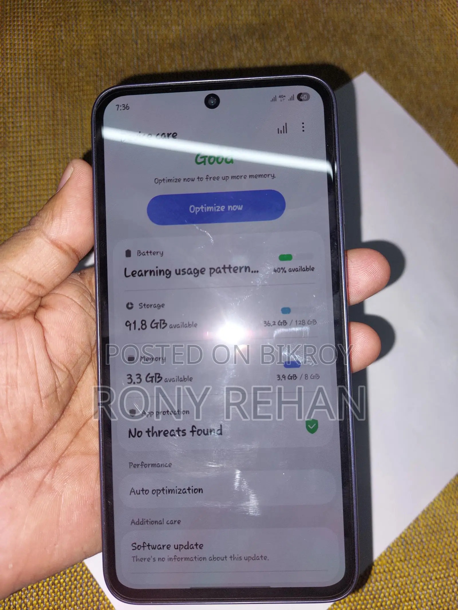 Samsung Galaxy A35 128 GB Black