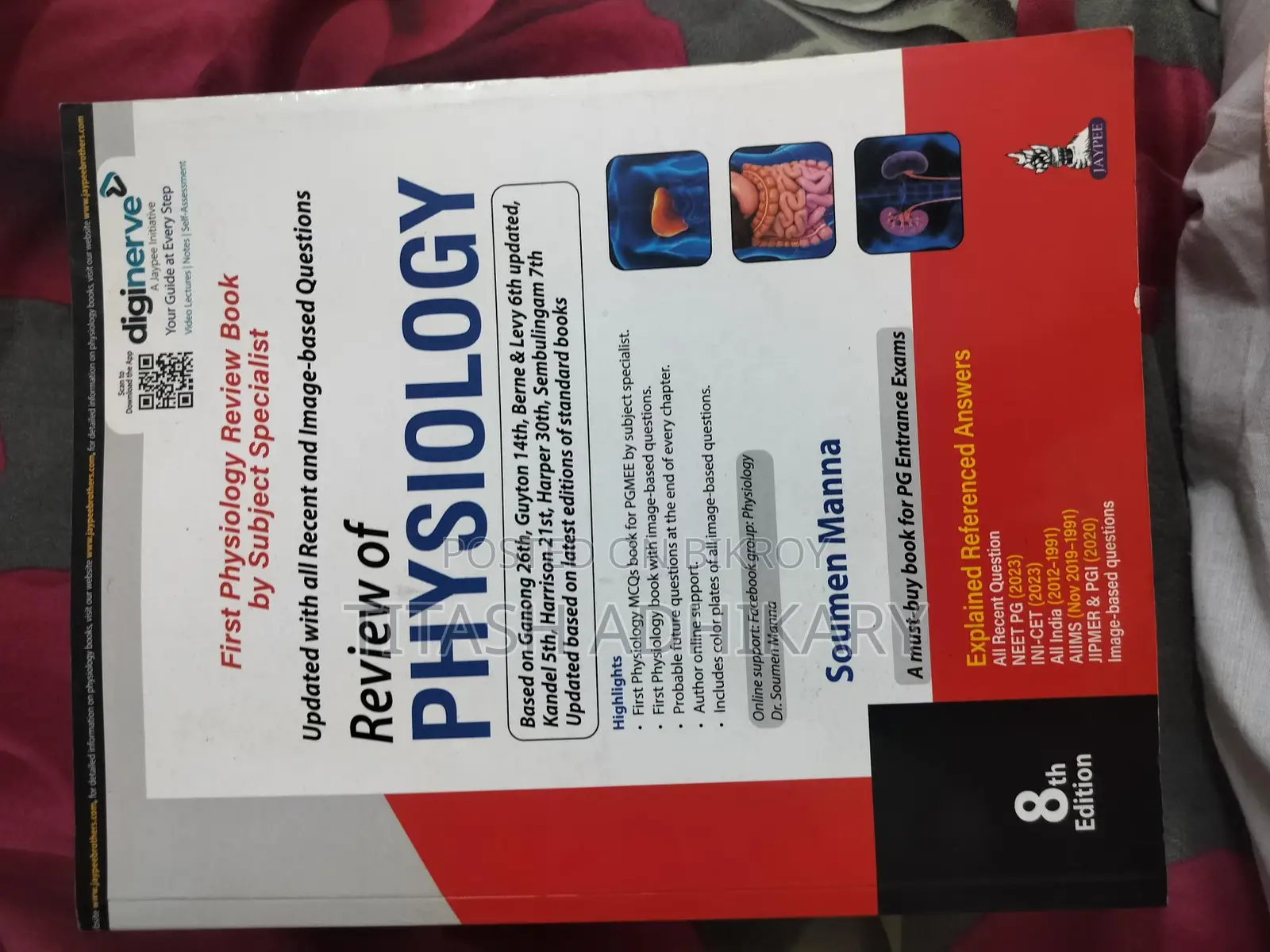 Review Of Physiology by Dr. Soumen Manna, For Fcps, Usmle, Plab, Mrcp