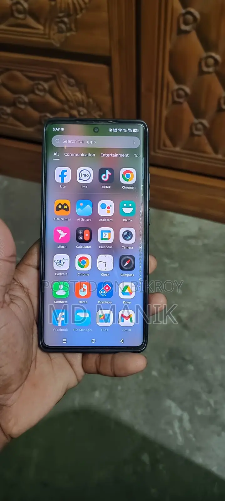 ইনফিনিক্স হট ৫০ প্রো+ ৪জি ২৫৬ জিবি ব্লু