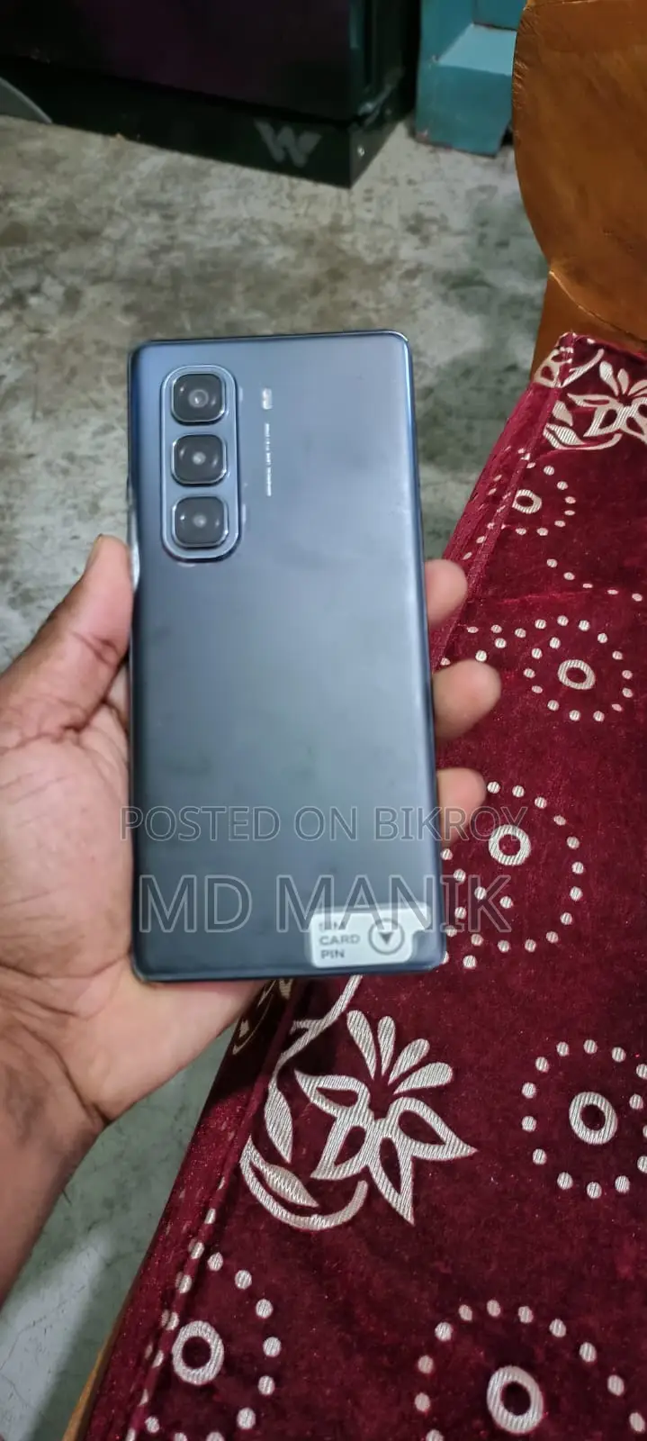 ইনফিনিক্স হট ৫০ প্রো+ ৪জি ২৫৬ জিবি ব্লু