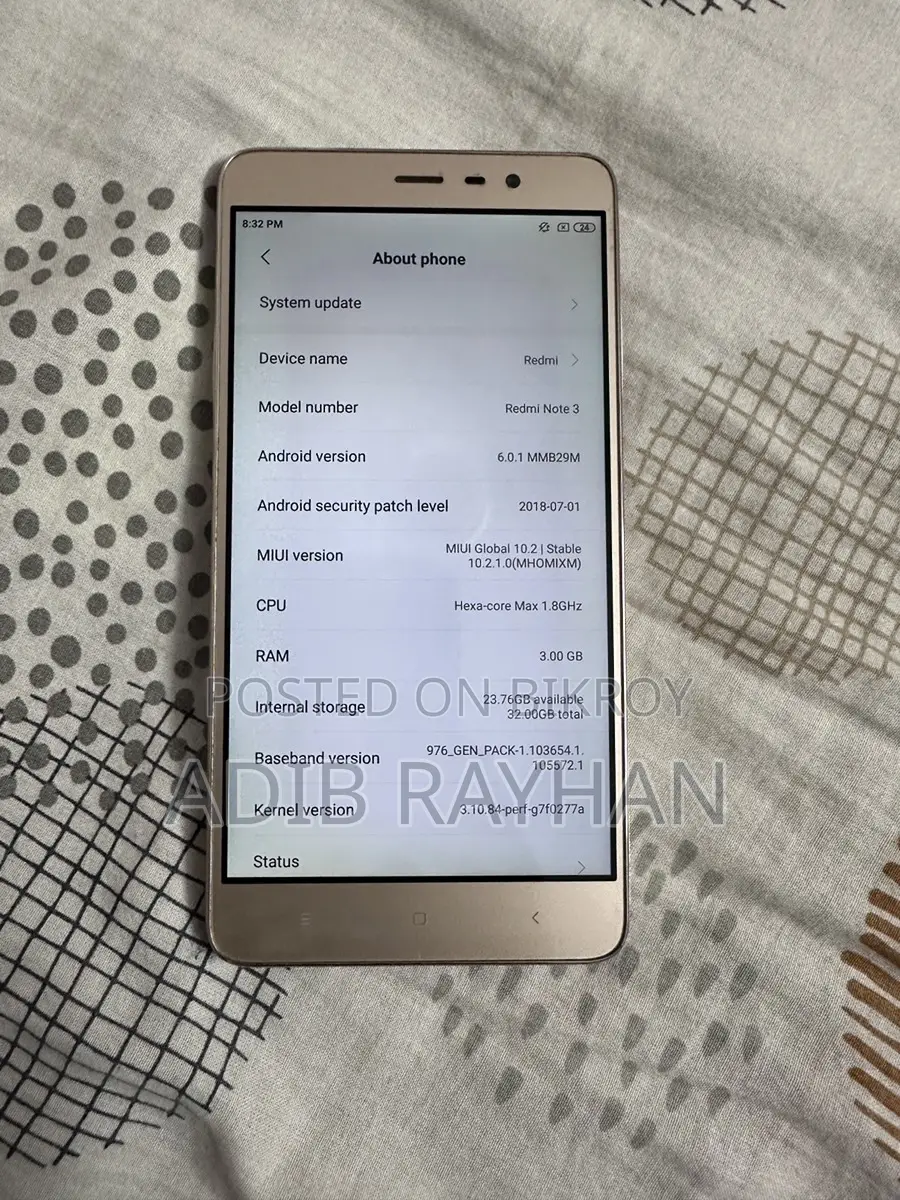Xiaomi Redmi Note 3 (Used)