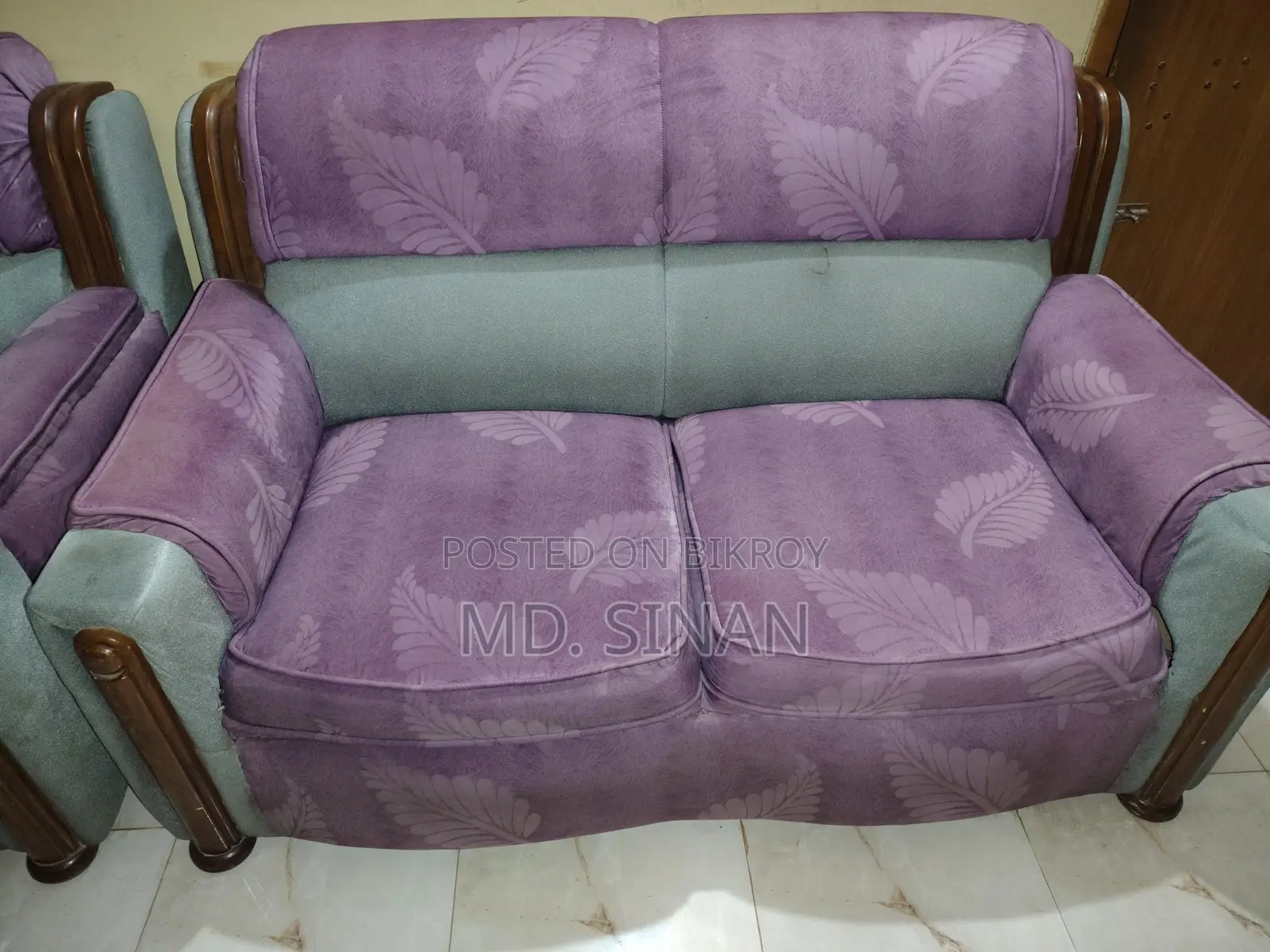 Teak Wood Sofa