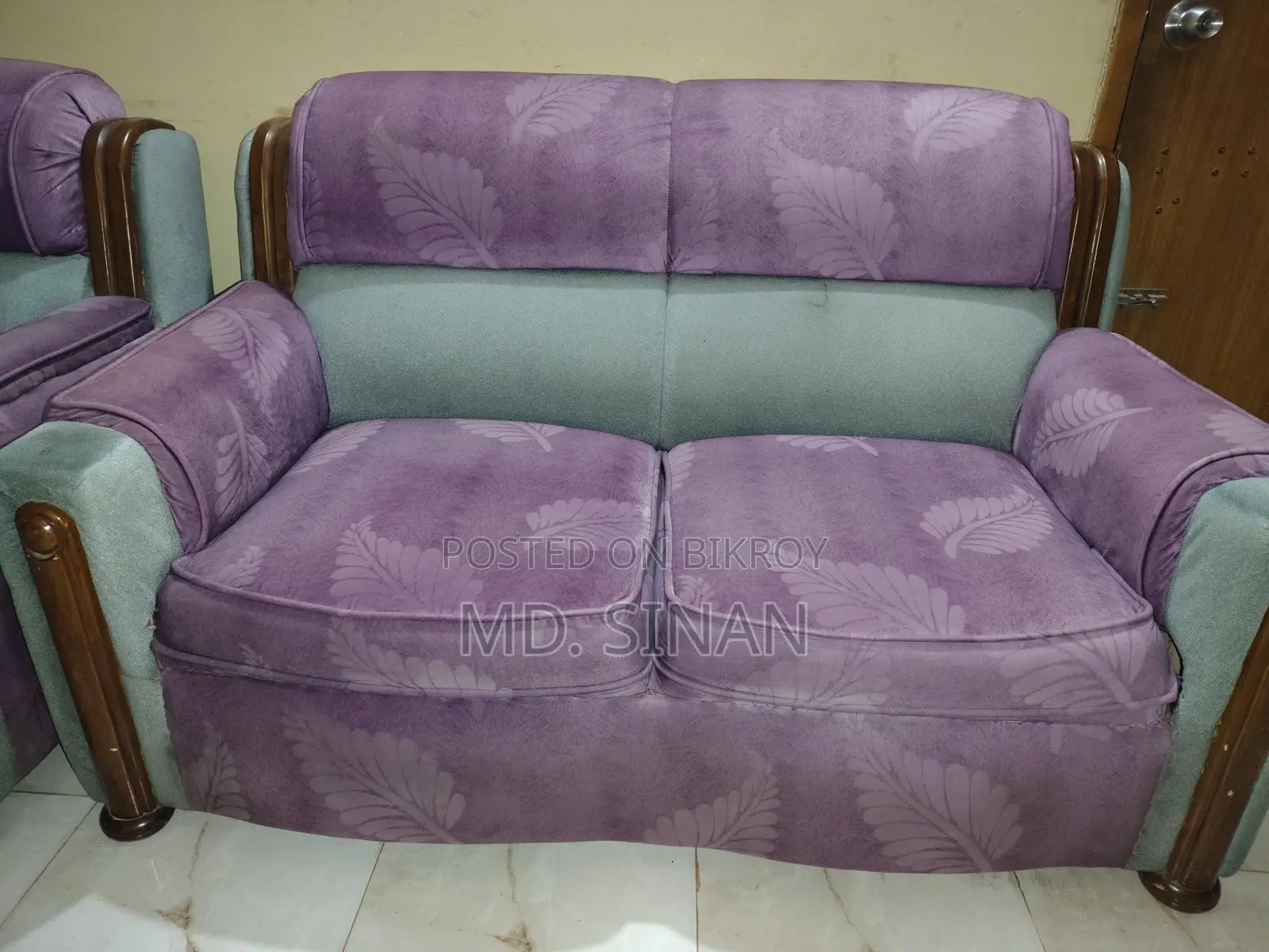 Teak Wood Sofa