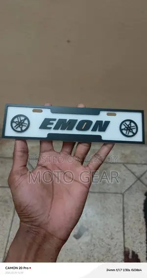 Stylish Bike Name and Number Plates