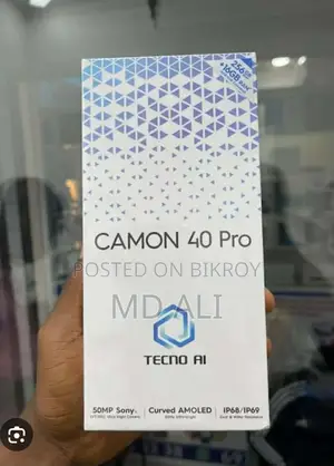 Tecno Camon 40 Pro ৮+৮=১৬/২৫৬ (Used)