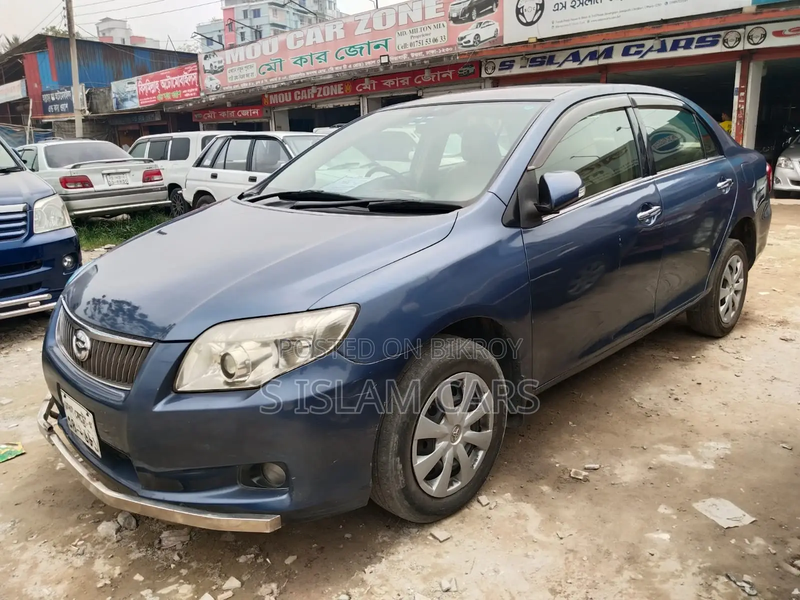 Toyota Axio 2011 Blue