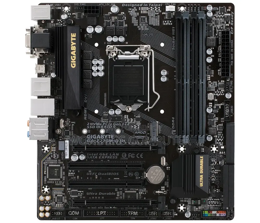 GIGABYTE GA-Z270M-D3H HDMI & Type C port Motherboards 1 Year Warranty