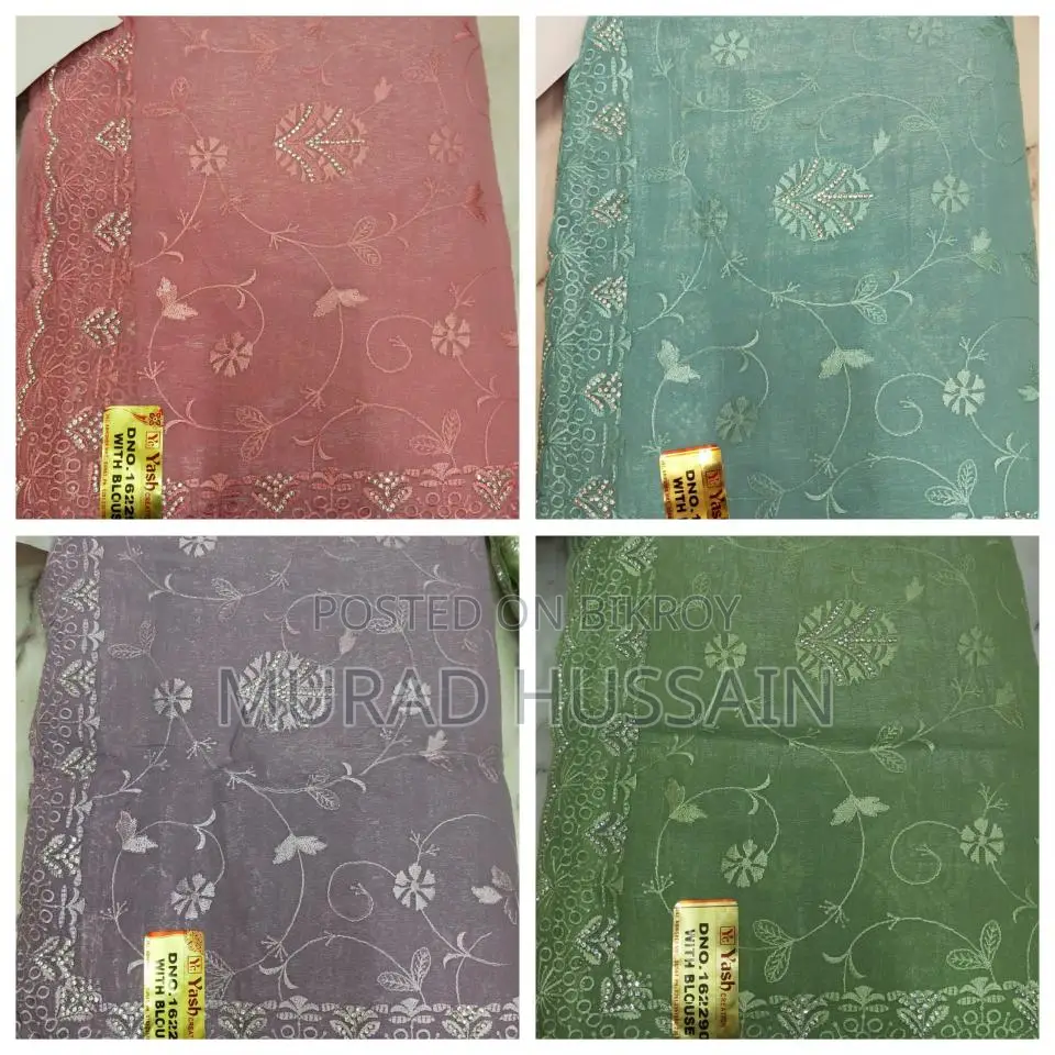 100% Imported from India... Sarees