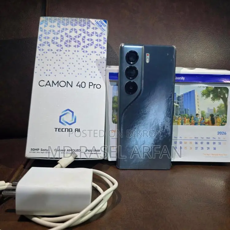 Tecno Camon 40 Pro 8 256 (Used)