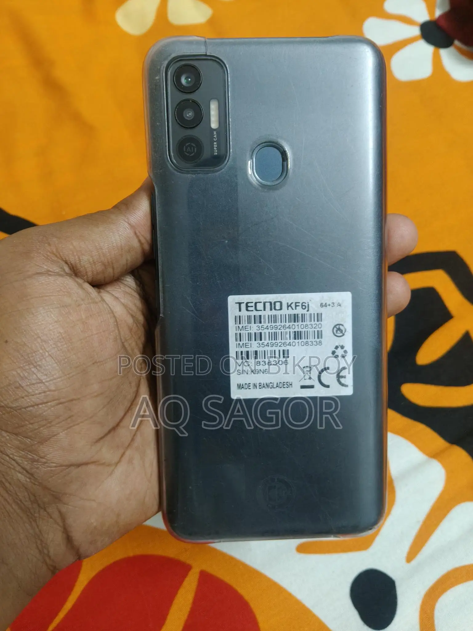 Tecno Spark 7 3-64 (Used)