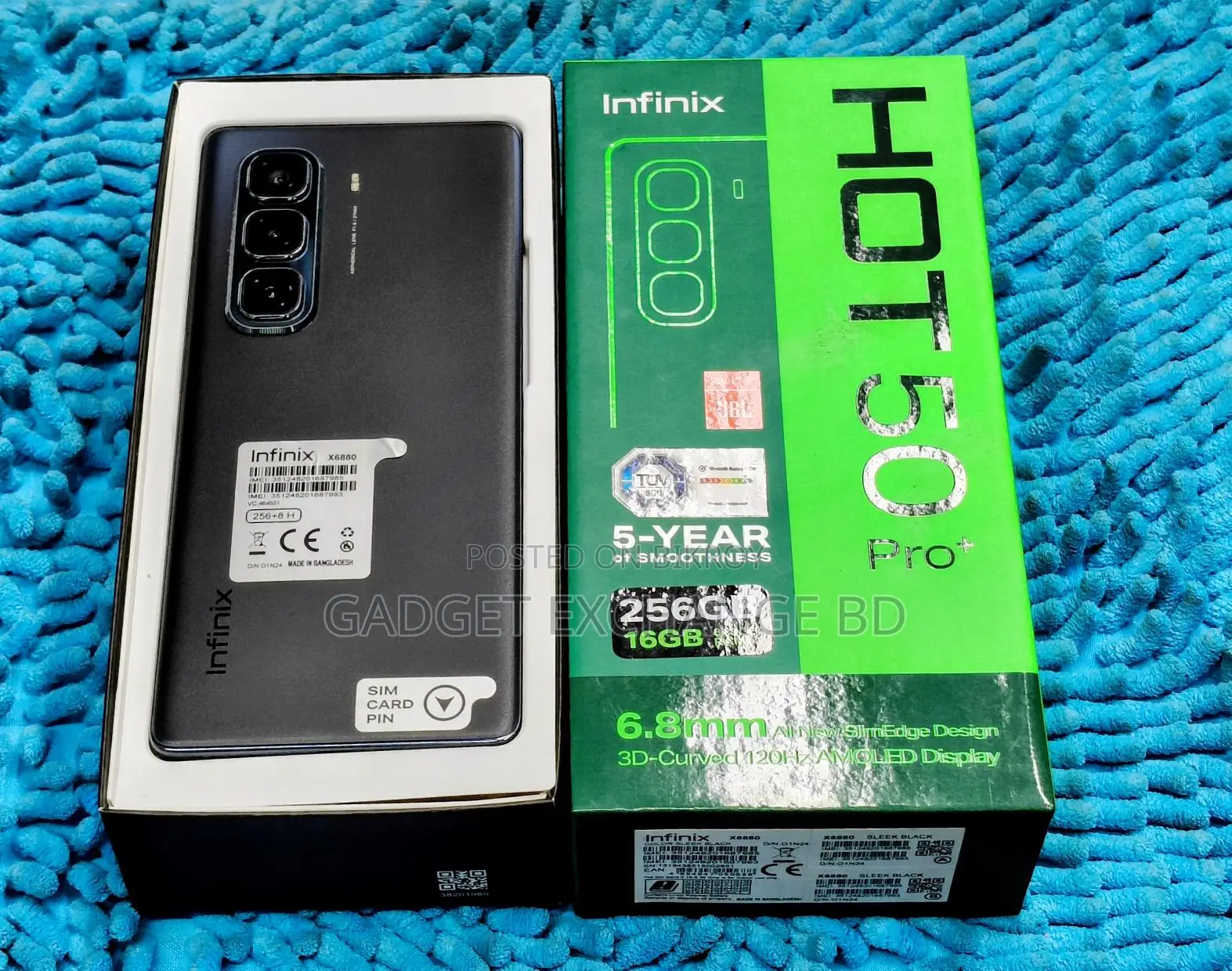 Infinix Hot 50 Pro+ 4G 256 GB Blue
