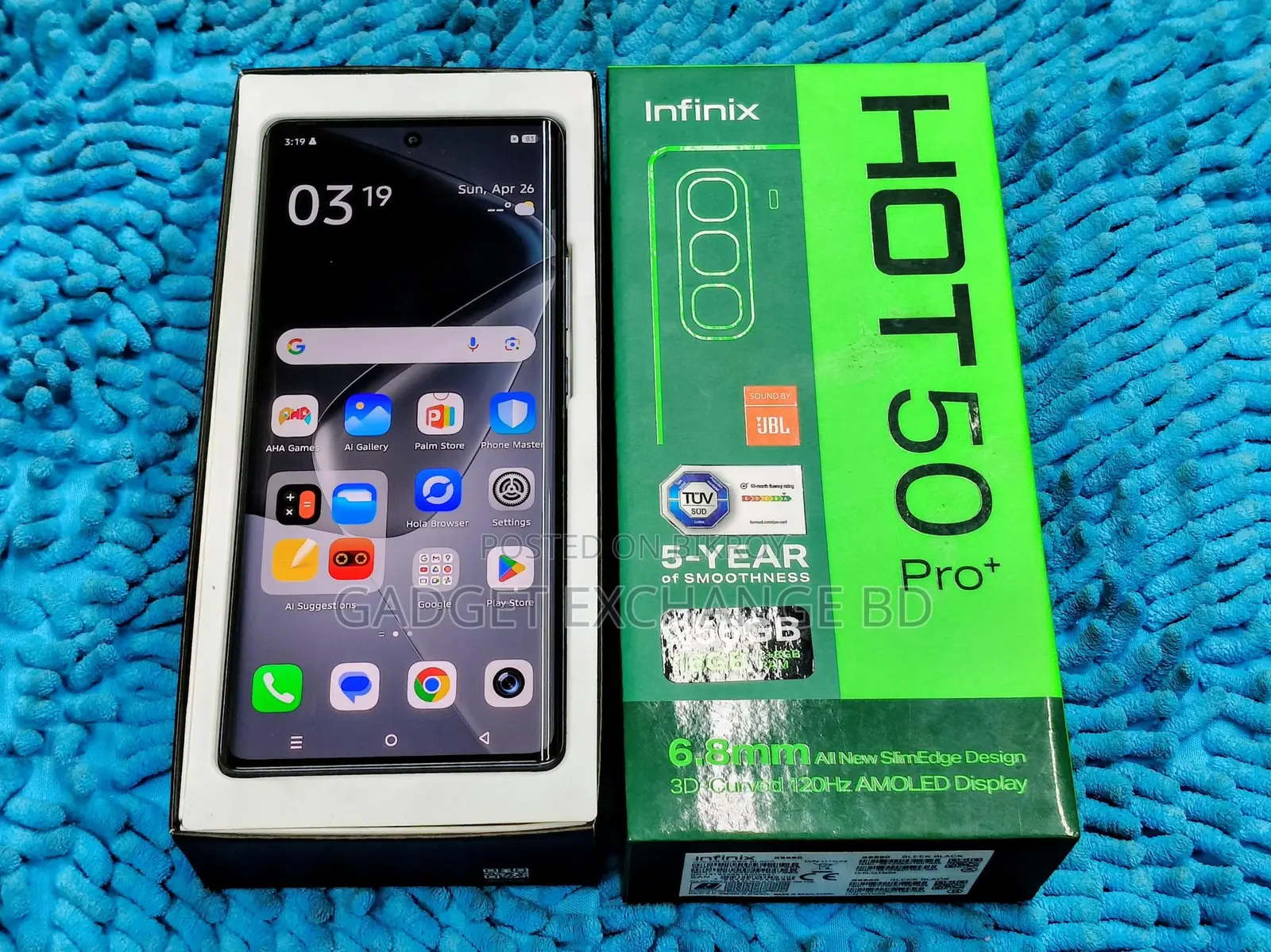 Infinix Hot 50 Pro+ 4G 256 GB Blue