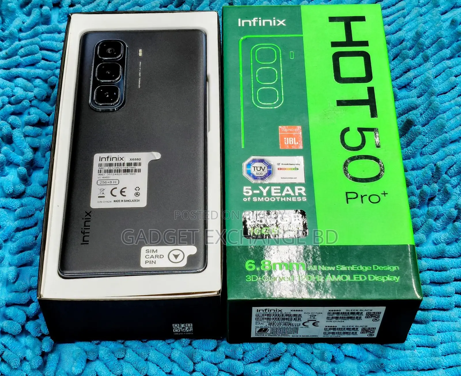 Infinix Hot 50 Pro+ 4G 256 GB Blue