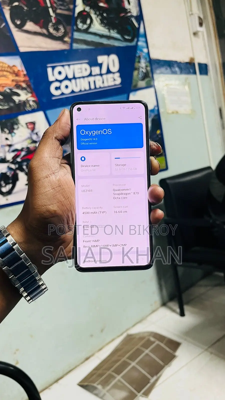 OnePlus 9R 8/256 (Used)