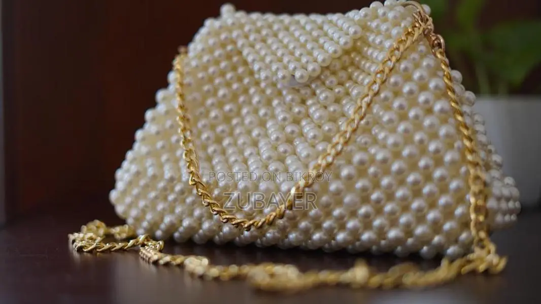 Handmade Pearl Handbag